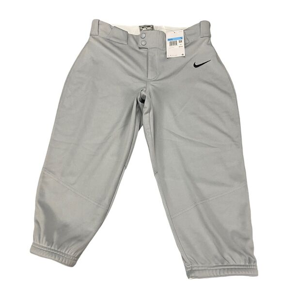 Nike Team Softball Women’s M Diamond Invader Uniform Pants Gray MSRP $40 - Picture 12 of 16